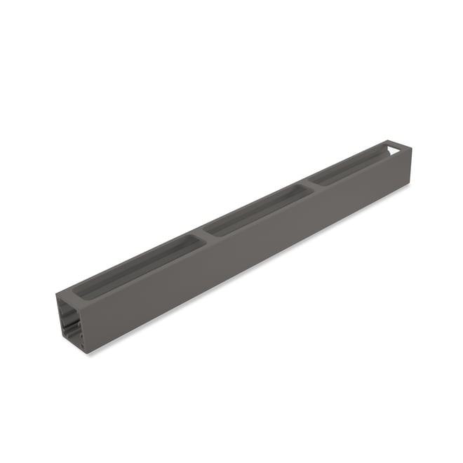 Ezi-Slat Frame Suit 90mm Blades 9mm Spacing Cobblestone 2400mm