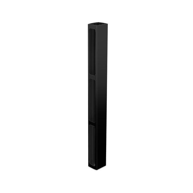 Ezi-Slat Frame Suit 90mm Blades 20mm Spacing Black 2400mm