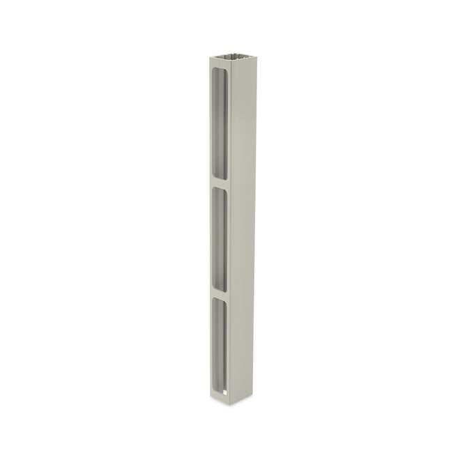 Ezi-Slat Frame Suit 90mm Blades 20mm Spacing Off White 2400mm