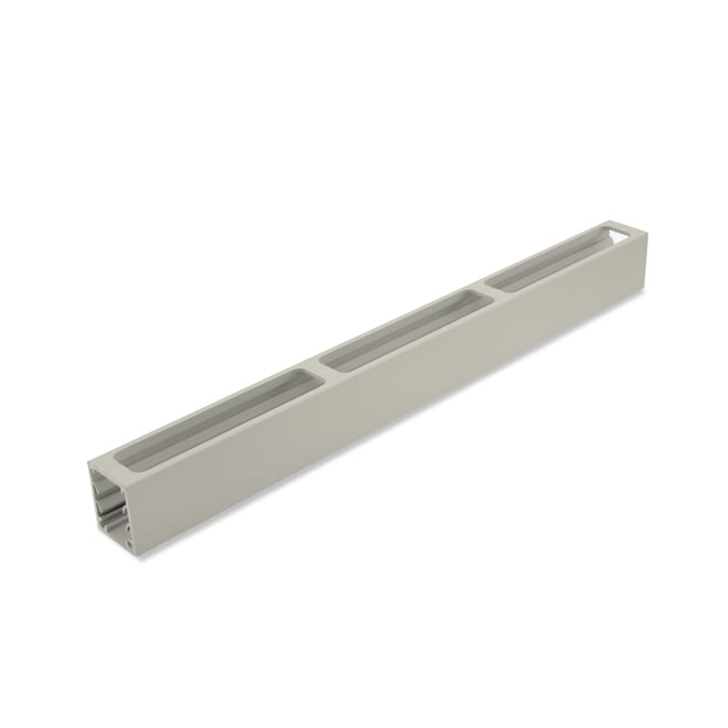 Ezi-Slat Frame Suit 90mm Blades 20mm Spacing Off White 2400mm
