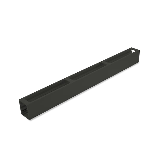 Ezi-Slat Frame Suit 90mm Blades 20mm Spacing Slate Grey 2400mm