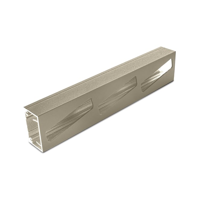 Ezi-Slat Louvre Right Hand Frame Suit 75mm Blades 9mm Spacing Birch 2400mm