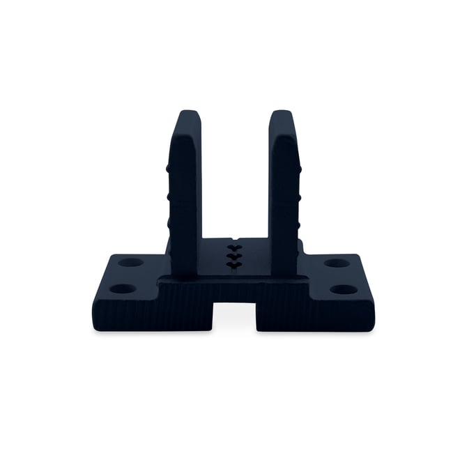 Ezi-Slat Foot Upstand Suit 65x65mm Post Mountain Blue