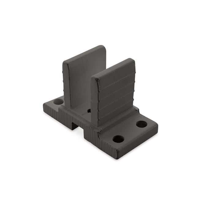 Ezi-Slat Foot Upstand Suit 65x65mm Post Cobblestone