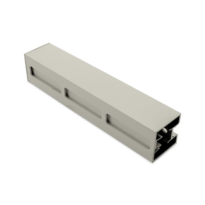 Ezi-Slat Gate Frame 51 9mm Spacing Off White 1500mm