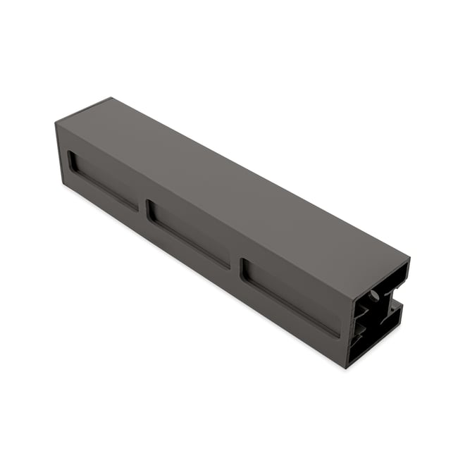 Ezi-Slat Gate Frame 51 20mm Spacing Cobblestone 1500mm