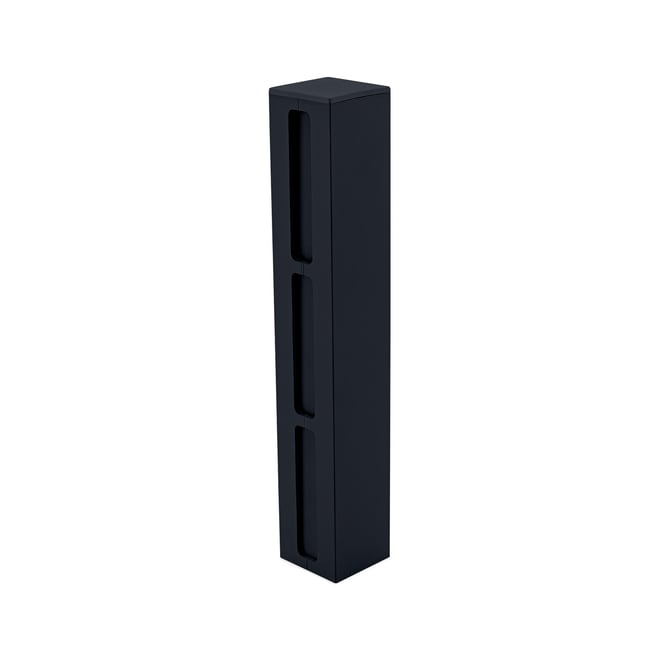 Ezi-Slat Gate Frame Suit 90mm Blades 20mm Spacing Dark Stone 1500mm