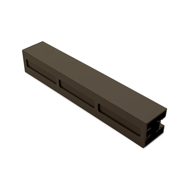 Ezi-Slat Gate Frame Suit 90mm Blades 20mm Spacing Banyan Brown 1500mm