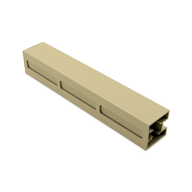 Ezi-Slat Gate Frame Suit 90mm Blades 20mm Spacing Primrose 1500mm
