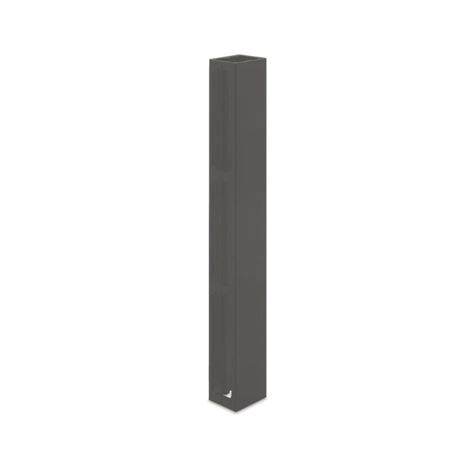 Ezi-Slat Mid Rail Suit 75mm Blades 9mm Spacing Cobblestone 2400mm L