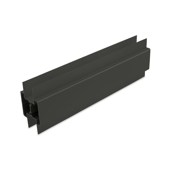 Ezi-Slat Post 2 Way 93x51mm Slate Grey 2400mm L