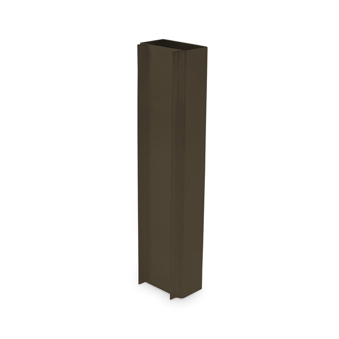 Ezi-Slat Rectangular Cap 70x47mm Ironbark 5000mm L