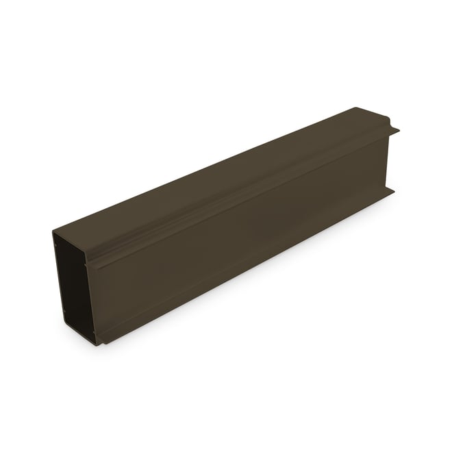 Ezi-Slat Rectangular Cap 70x47mm Ironbark 5000mm L