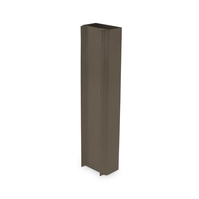 Ezi-Slat Rectangular Cap 70x47mm Banyan Brown 5000mm L