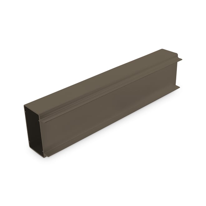 Ezi-Slat Rectangular Cap 70x47mm Banyan Brown 5000mm L