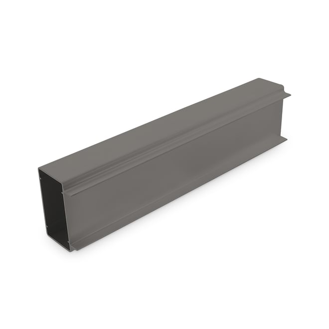 Ezi-Slat Rectangular Cap 70x47mm Cobblestone 5000mm L