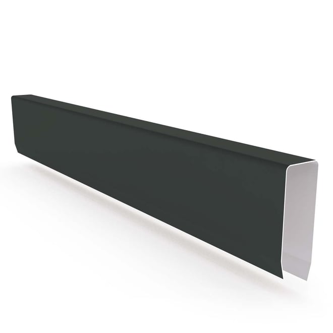Fence Cap CGI Corrugated .55 BMT Gun Metal Grey 3m