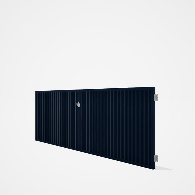 Good Neighbour® CGI Gate Premium .35 BMT Double 1.2m High Sheet: Mountain Blue, Frame: Mountain Blue