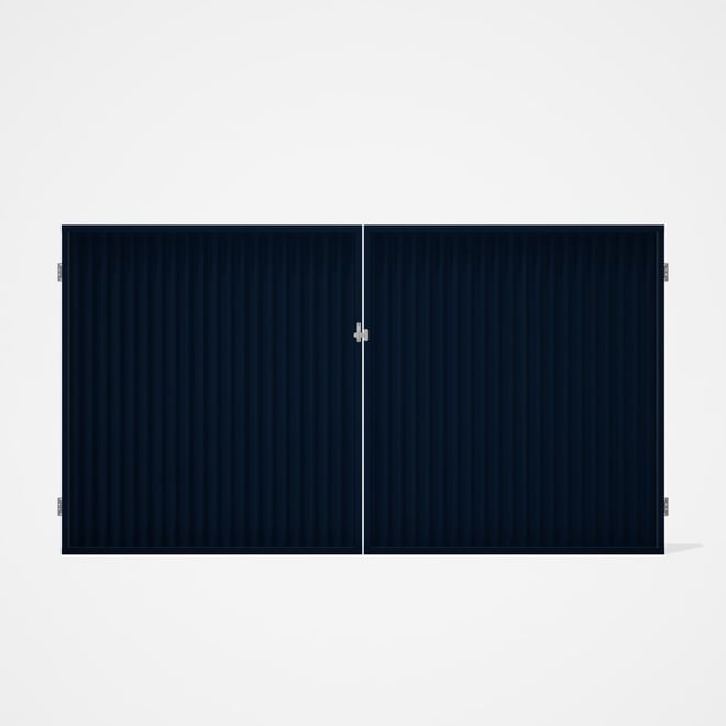 Good Neighbour® CGI Gate Premium .35 BMT Double 1.8m High Sheet: Mountain Blue, Frame: Mountain Blue