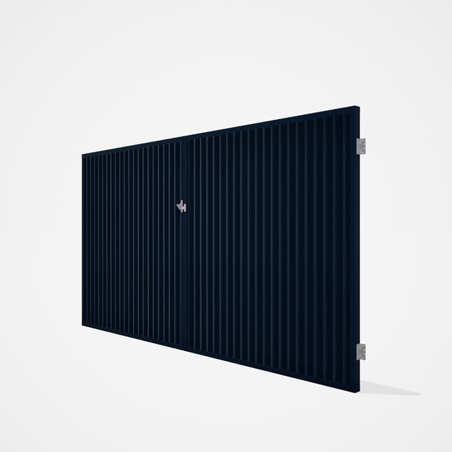 Good Neighbour® CGI Gate Premium .35 BMT Double 1.8m High Sheet: Mountain Blue, Frame: Mountain Blue