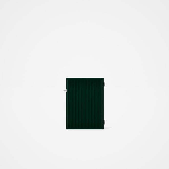 Good Neighbour® CGI Gate Premium .35 BMT Single 1.2m High Sheet: Caulfield Green, Frame: Caulfield G