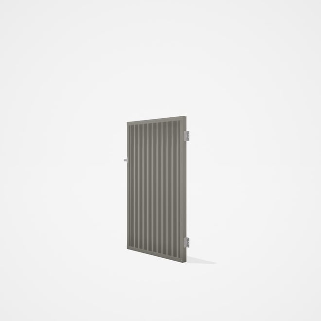 Good Neighbour® CGI Gate Premium .35 BMT Single 1.5m High Sheet: Birch, Frame: Birch