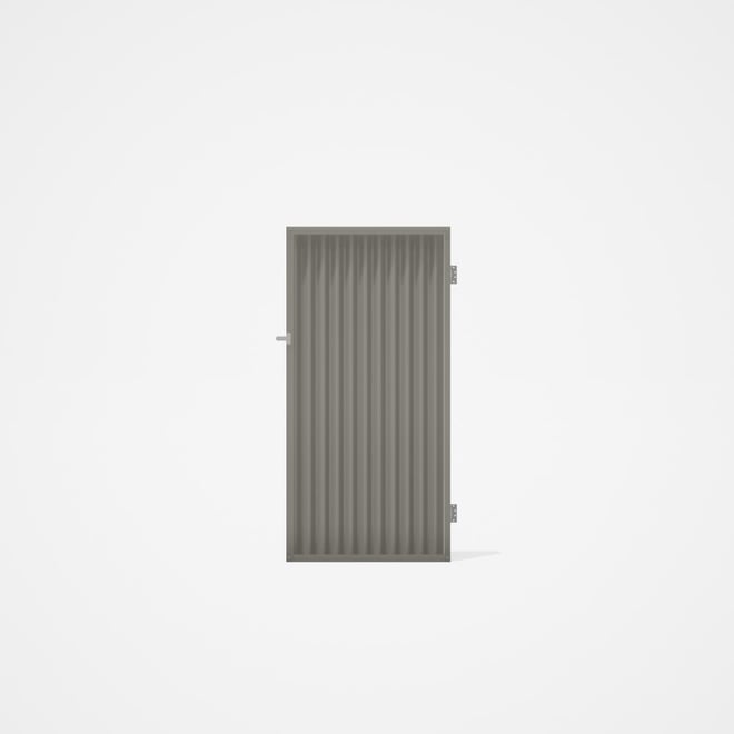 Good Neighbour® CGI Gate Premium .35 BMT Single 1.8m High Sheet: Birch, Frame: Birch
