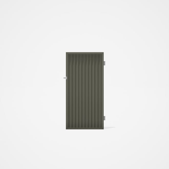 Good Neighbour® CGI Gate Premium .35 BMT Single 1.8m High Sheet: Marsh, Frame: Marsh