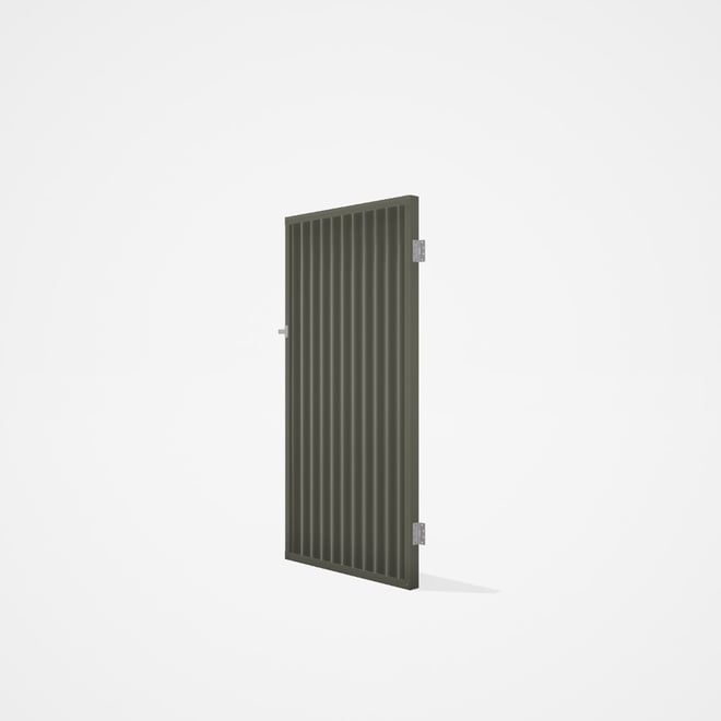 Good Neighbour® CGI Gate Premium .35 BMT Single 1.8m High Sheet: Marsh, Frame: Marsh