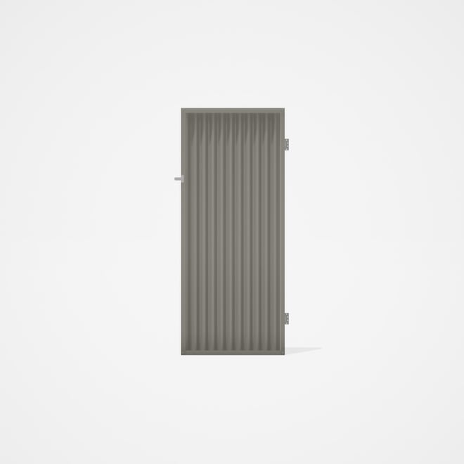Good Neighbour® CGI Gate Premium .35 BMT Single 2.1m High Sheet: Birch, Frame: Birch