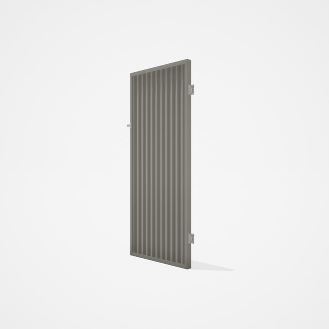 Good Neighbour® CGI Gate Premium .35 BMT Single 2.1m High Sheet: Birch, Frame: Birch