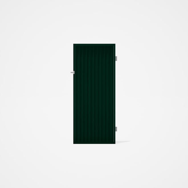 Good Neighbour® CGI Gate Premium .35 BMT Single 2.1m High Sheet: Caulfield Green, Frame: Caulfield G