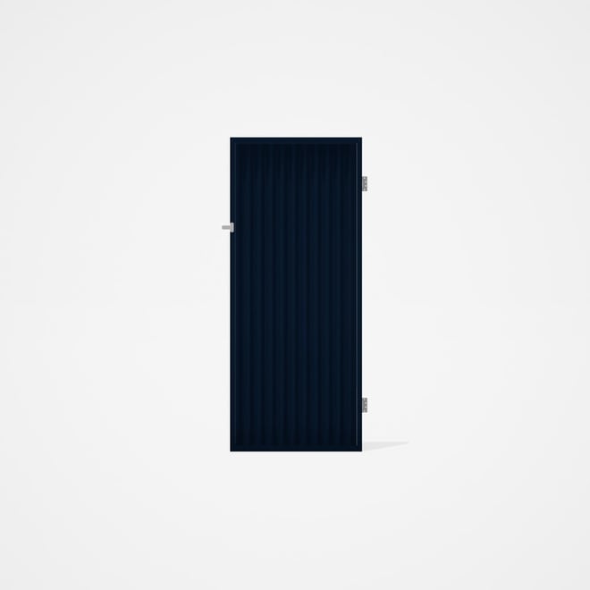 Good Neighbour® CGI Gate Premium .35 BMT Single 2.1m High Sheet: Mountain Blue, Frame: Mountain Blue