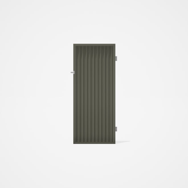 Good Neighbour® CGI Gate Premium .35 BMT Single 2.1m High Sheet: Marsh, Frame: Marsh