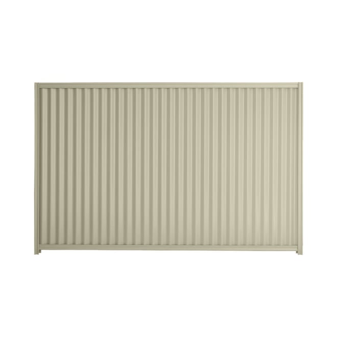 Good Neighbour® CGI 1200mm High Fence Panel Sheet: Moss Vale Sand, Post/Track: Moss Vale Sand