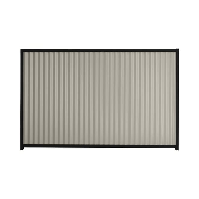 Good Neighbour® CGI 1500mm High Fence Panel Sheet: Birch, Post/Track: Ebony