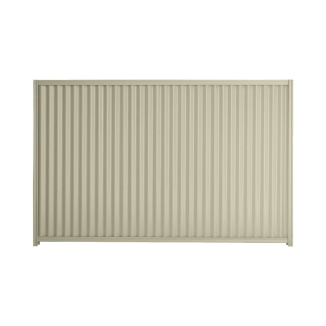 Good Neighbour® CGI 1500mm High Fence Panel Sheet: Moss Vale Sand, Post/Track: Moss Vale Sand