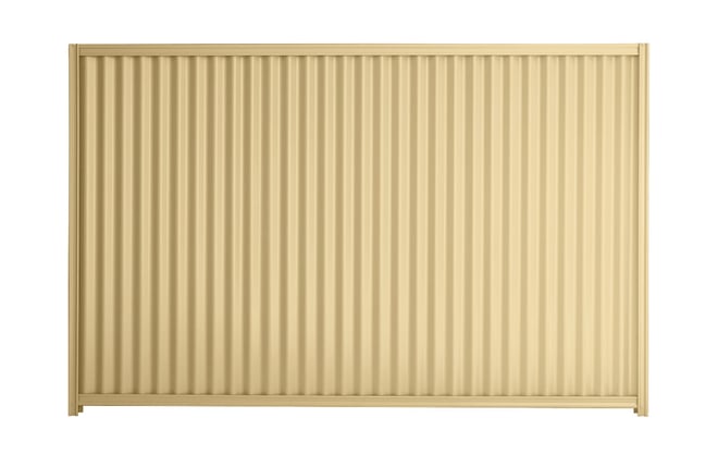 Good Neighbour CGI 1800mm High Fence Panel Sheet: Wheat, Post/Track: Wheat