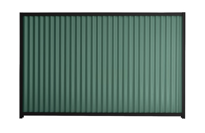 Good Neighbour CGI 2100mm High Fence Panel Sheet: Rivergum, Post/Track: Ebony