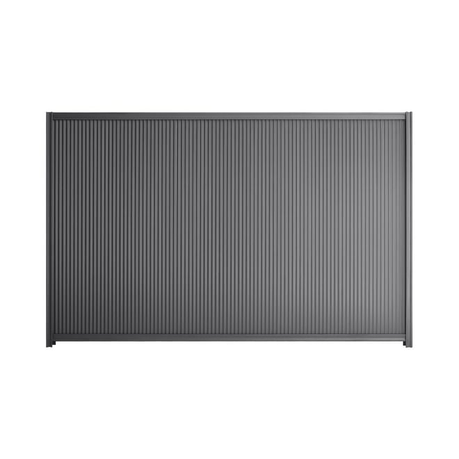 Good Neighbour® CGI Mini 1500mm High Fence Panel Sheet: Granite Post/Track: Granite