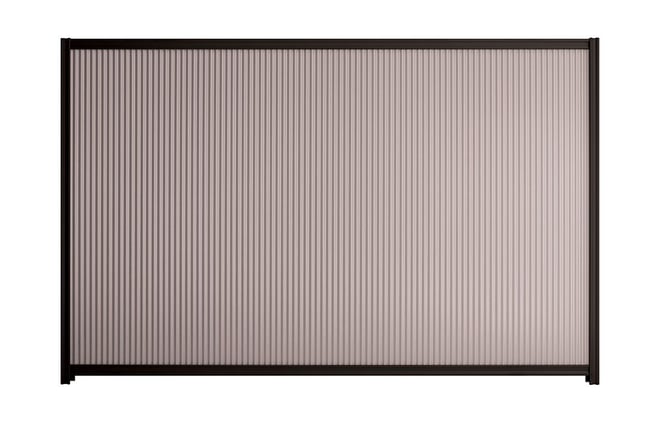 Good Neighbour CGI Mini 1800mm High Fence Panel Sheet: Birch, Post/Track: Ebony