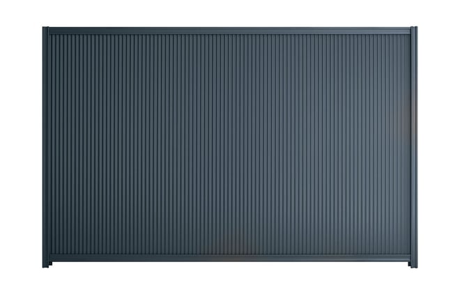Good Neighbour CGI Mini 1800mm High Fence Panel Sheet: Dark Stone, Post/Track: Dark Stone
