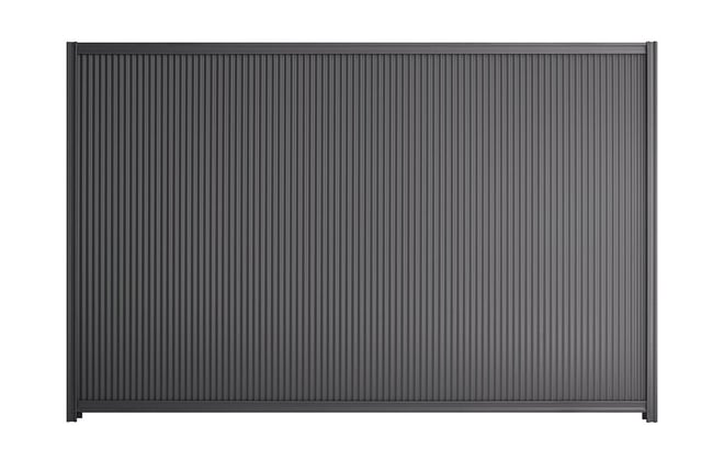 Good Neighbour CGI Mini 1800mm High Fence Panel Sheet: Granite, Post/Track: Granite