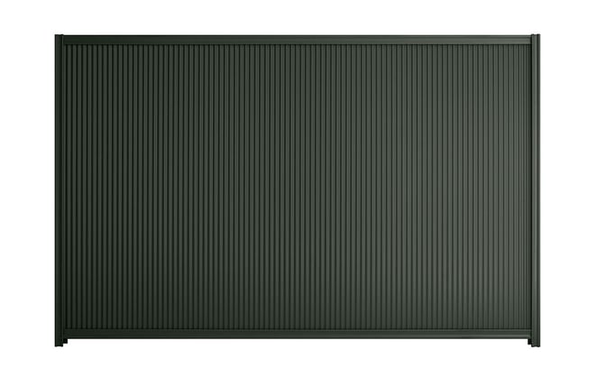 Good Neighbour CGI Mini 1800mm High Fence Panel Sheet: Gun Metal Grey, Post/Track: Gun Metal Grey