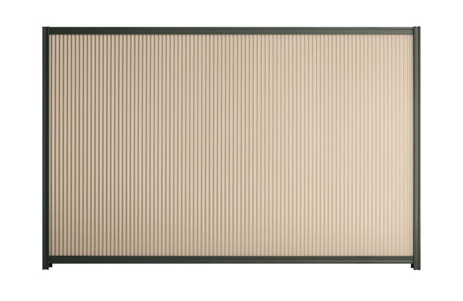 Good Neighbour CGI Mini 1800mm High Fence Panel Sheet: Mountain Blue, Post/Track: Slate Grey