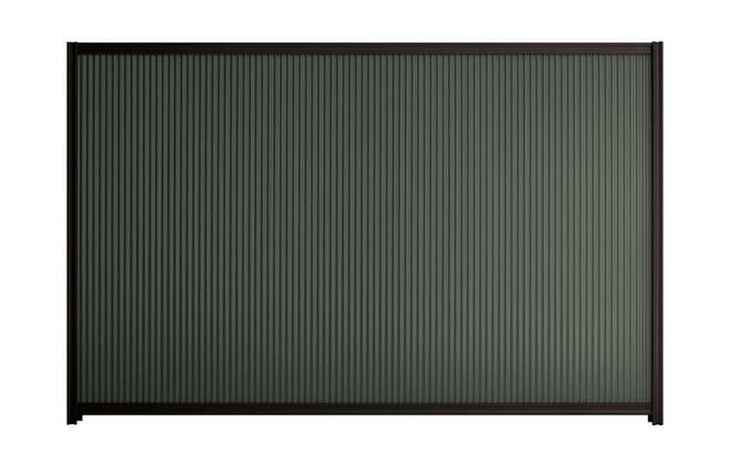 Good Neighbour CGI Mini 1800mm High Fence Panel Sheet: Rivergum, Post/Track: Caulfield Green