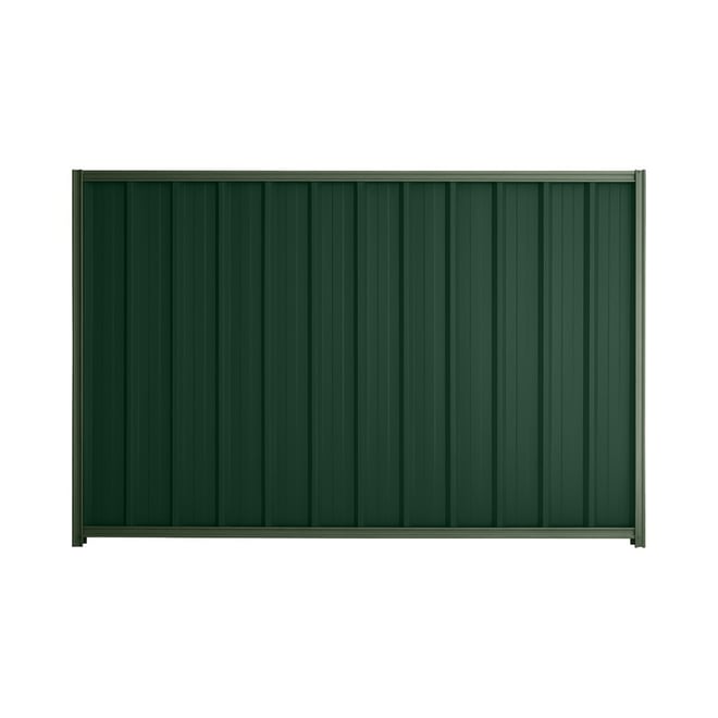 Good Neighbour® Superdek® 1200mm High Fence Panel Sheet: Caulfield Green Post/Track: Rivergum
