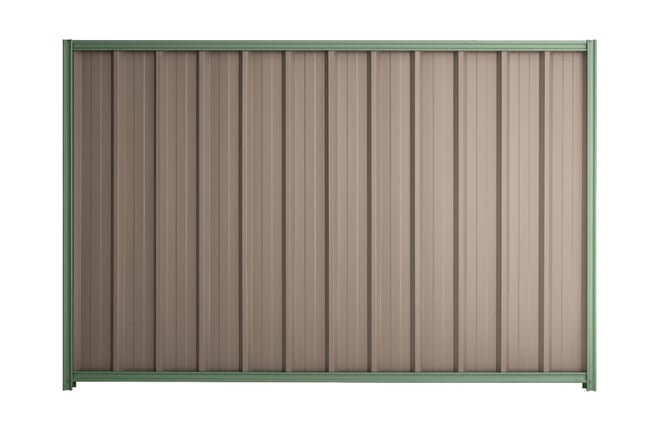 Good Neighbour Superdek 1800mm High Fence Panel Sheet: BG, Post/Track: MG