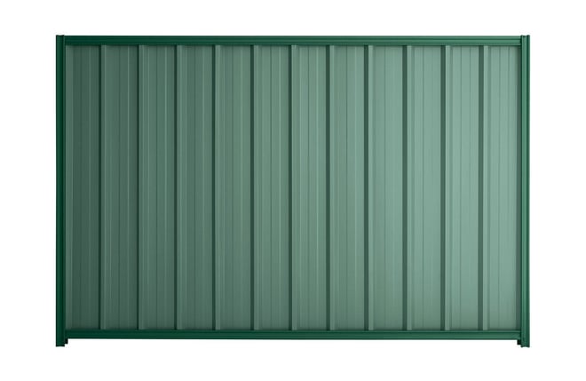 Good Neighbour Superdek 1800mm High Fence Panel Sheet: Rivergum, Post/Track: Caulfield Green