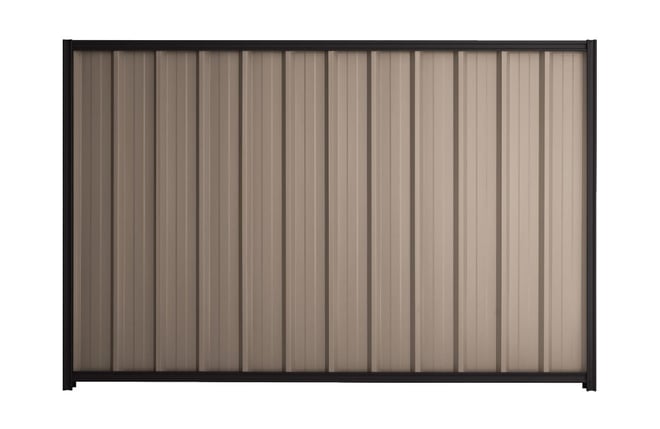 Good Neighbour Superdek 2100mm High Fence Panel Sheet: BG, Post/Track: EB